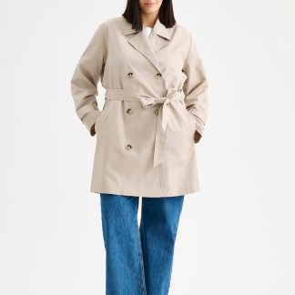 Nanso MIDI TRENSSI takki - beige-L