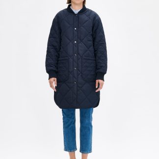 Nanso MIDI tikkitakki - tummansininen-XL