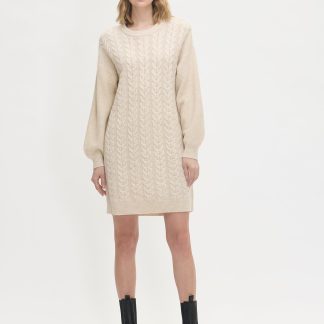 Nanso PALMIKKO neulemekko - beige-L