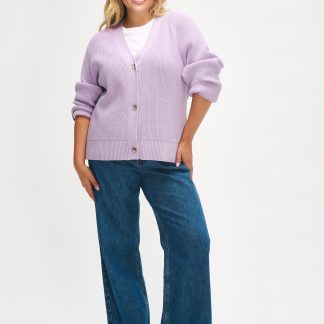 Nanso PAMELA neuletakki - lila-XL