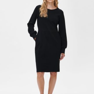 Nanso PAULIINA mekko - musta-XL