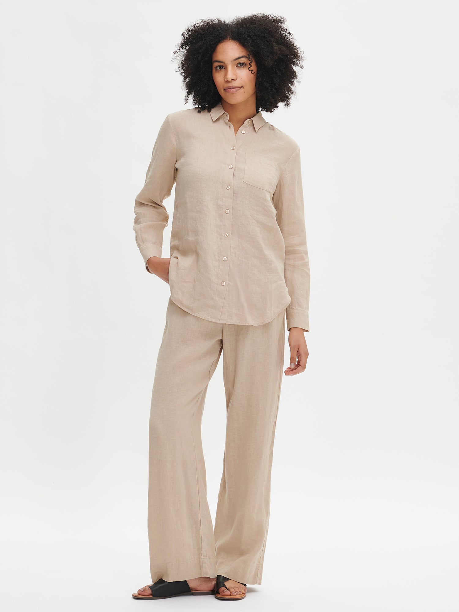 Nanso PELLAVA paitapusero - beige-38
