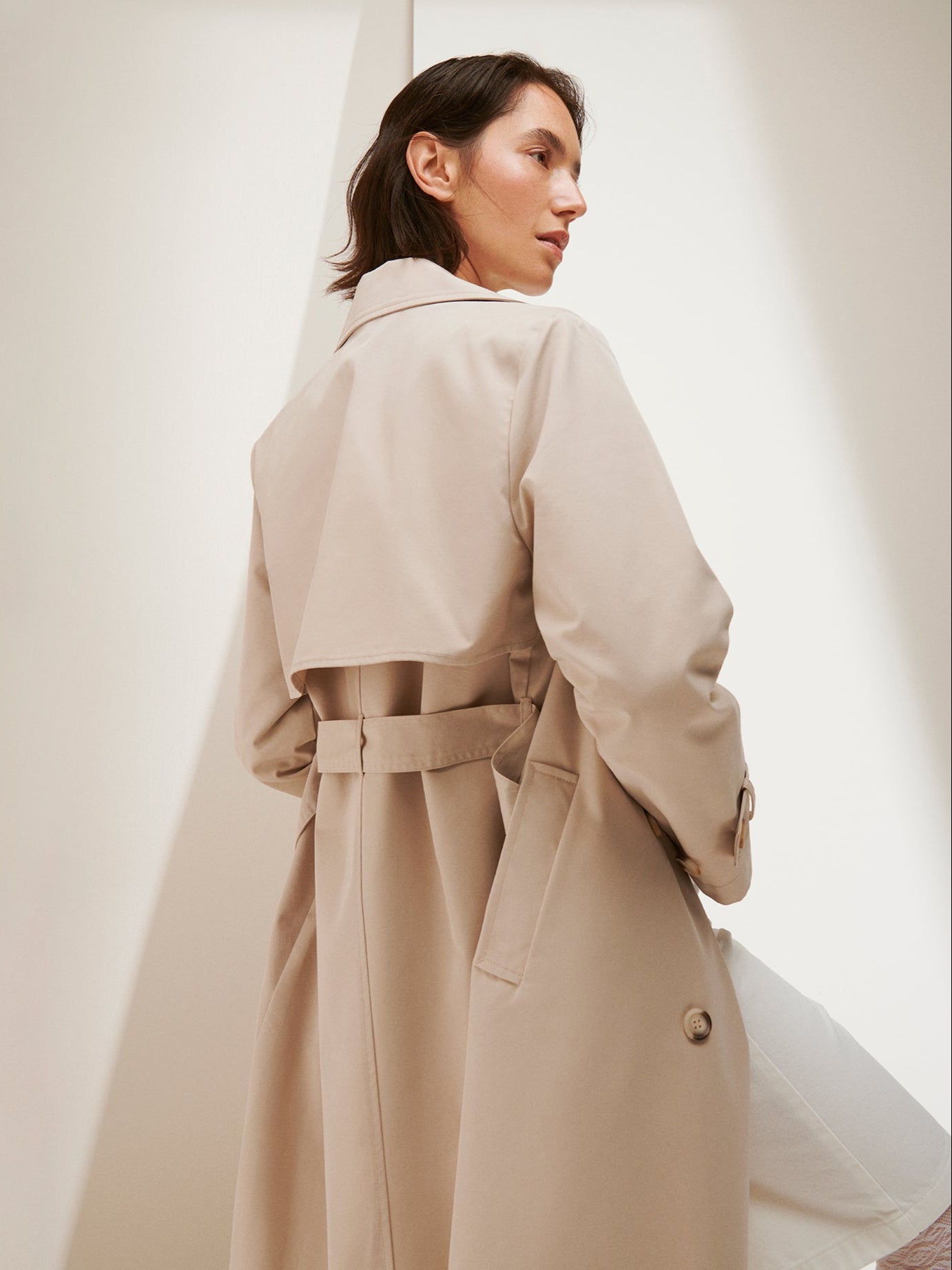 Nanso TRENSSI takki - beige-XXL