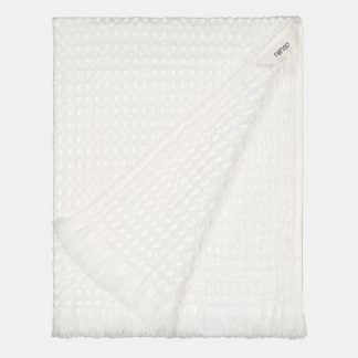 Nanso VOHVELI käsipyyhe - valkoinen-ONESIZE