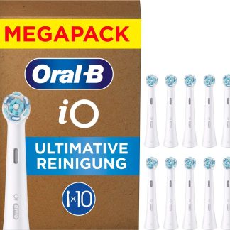 Oral-B iO Series Ultimative Reinigung Zahnbürstenköpfe – Weiß – 10er-Pack