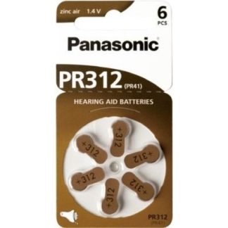 PR312 SINKKI-ILMA KUULOKOJEEN AKKU 14V 170MAH ( 6 KPL LÄPIPAINOPAKKAUKSESSA)