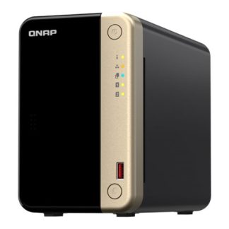 QNAP TS-264 - NAS-palvelin - 2 lokeroa - SATA 6Gb/s - RAID 0