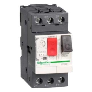 SCHNEIDER ELECTRIC Käsikäyttöinen moottorinsuoja TypeGV2-M 3-napainen asetusalue 4-6