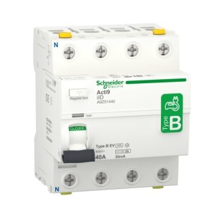 SCHNEIDER ELECTRIC RCCB HPFI -katkaisija 4P 40A 30mA luokka B