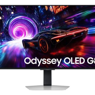Samsung - OLED-näyttö - 32 - hopea