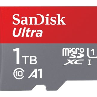 SanDisk Ultra - Flash-muistikortti (microSDXC-SD-sovitin mukana) - 1 TB