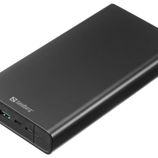 Sandberg | Powerbank - 38400 mah - 142 Wh - 2 x USB A/1 x USB-C (PD) - Lajittele