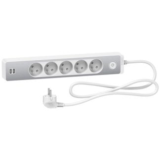 Schneider Electric Odace ylijännitesuoja 5 pistorasiaa 1