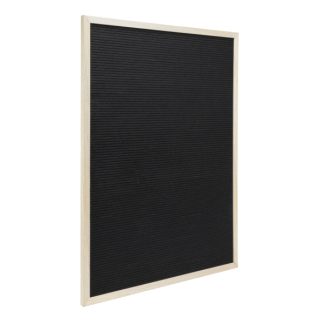 Securit® bogstavtavle til væg teakramme 60x80 cm