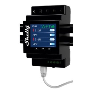 Shelly Pro 4PM V2 - WiFI-rele