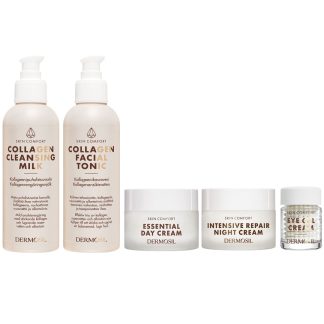 Skin Comfort kasvojenhoitosetti - ravitseva ja kosteuttava hoito ikääntyvälle ja kuivalle iholle - tuotekuva