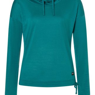 Supernatural Women's Voyager Funnel Hoody naisten merinohuppari