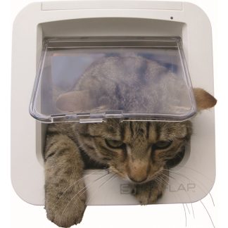 Sureflap Cat ovi t.chip valkoinen