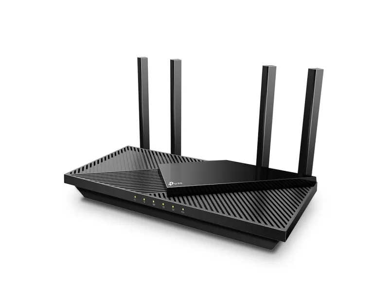 TP-LINK AX3000 Dual-Band Wi-Fi 6 RouterSPEED: 574 Mbps at 2.4 GHz + 2402 Mbps at 5 GHz SPEC: 4× Antennas