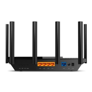 TP-LINK AX72 (AX5400) - Langaton reititin - 4-porttinen kytkin - GigE - 802.11a/b/g/n/ac/ax (WiFi6) - Dual Band - MU-MIMO