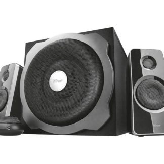 Trust Tytan 2.1 Subwoofer-kaiutinsarja - Kaiutinjärjestelmä - PC:lle - 2.1-kanavainen - 60 Watt (Yhteensä) - musta