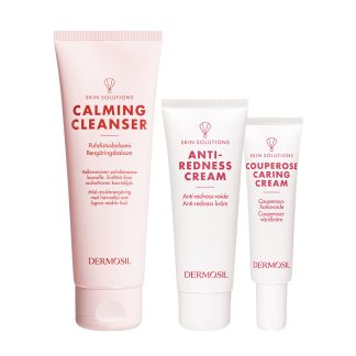 Tuotesetti Anti-Redness Ihonhoitorutiini - Ihonhoitorutiini punoittavalle ja couperosa-iholle - tuotekuva