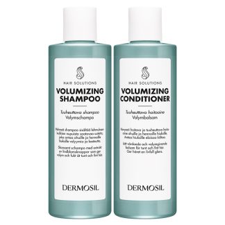 Tuuheat Hiukset - Shampoo ja hoitoaine ohuille hiuksille