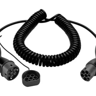 Type 2 Spiral Ladekabel til elbil - 11kW 4m