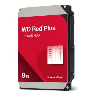 WD Red Plus WD80EFPX - Kiintolevy - 8 TB - sisäinen - 3
