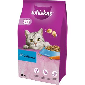 Whiskas-kuivaruoka aikuisille kissoille tonnikalalla - 14 kg