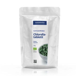 Luomu Chlorella-tabletit