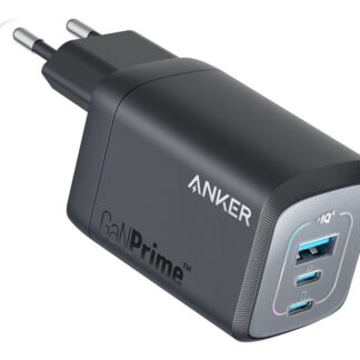 Anker Charger Prime 735 67W 2xUSB-C 1xUSB-A Musta