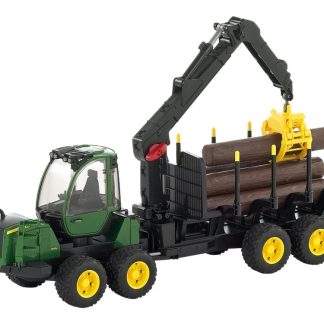 Bruder Professional Series John Deere 1210E Forwarder with 4 Trunks and Grab (02133)