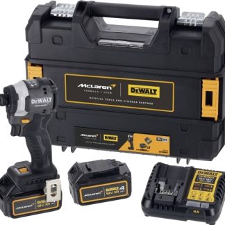 DEWALT McLaren DCF85MM2T-QW DCF85MM2T-QW Akkuiskuporakone 18 V Mukana akkujen lukumäärä 2 4 Ah Litium harjaton