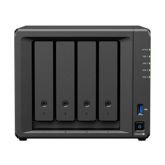 NAS DS425+ 4x0HDD J4125 2GB DDR4 1x1GbE 1x2.5GbE 3Y