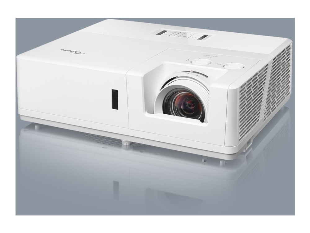 Optoma ZU607T - DLP-projektori - laser - 3D - 6500 lumenia - WUXGA (1920 x 1200) - 16:10 - lähiverkkoyhteys - valkoinen