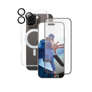 PanzerGlass CARE™ by ® 3-in-1 Ceramic Bundle iPhone 16 Pro Max