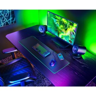 Razer Nommo V2 -kaiutinjärjestelmä - 2.1-kaiutinjärjestelmä Razer Chroma -valaistuksella varustettuna