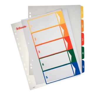 Rekisteröi PC printbar Esselte PP A4 maxi Flerfarvet - (20 stk.)