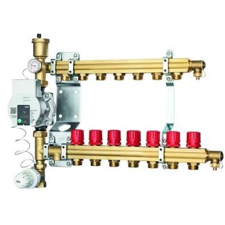 Roth ShuntUnit-7. Esiasennetuilla jakeluputkilla ja automaattisella tuuletusohjelmalla.