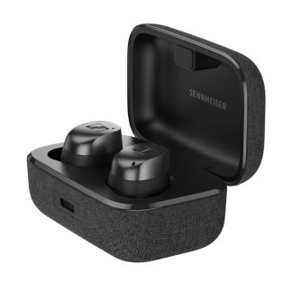 Sennheiser MOMENTUM True Wireless 4 - Langattomat kuulokkeet mikrofonilla - in-ear - Bluetooth - aktiivinen melua vaimentava - musta grafiitti