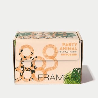 FRAMAR Embossed Roll -foliorulla, Party Animal (97,5 m)