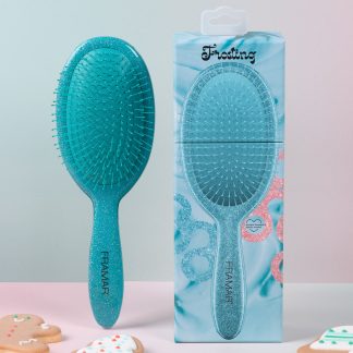 FRAMAR Cookie Cutter Detangle Brush - Frosting