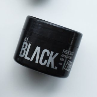 IdHAIR BLACK FIBER WAX - Fiber Styling Wax 100 ml