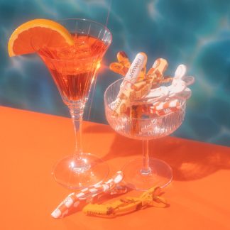 FRAMAR Gator Grips -klipsit, Puttin′ On the Spritz (4 kpl)