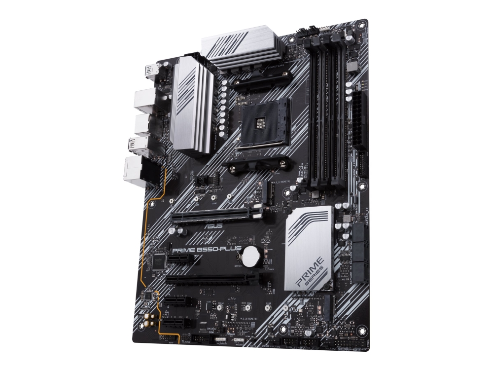 ASUS PRIME B550-PLUS - Emolevy - ATX - Socket AM4 - AMD B550 Chipset - USB-C Gen2