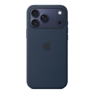 Apple - Bagsidecover til mobiltelefon - MagSafe-kompatibilitet - silikoni - midnat - iPhone 17 Pro Max -puhelimeen