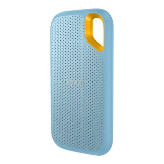 SanDisk Extreme Portable V2 - SSD - salattu - 2TB - ulkoinen (kannettava) - USB 3.2 Gen 2 (USB-C-liitin) - 256-bittinen AES - taivaansininen