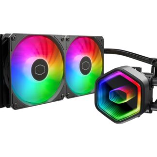Cooler Master MasterLiquid 240 Core II - Suorittimen nestejäähdytysjärjestelmä - Jäähdyttimen koko: 360 mm - Intel® LGA 1851 / 1700 / 1200 / 1156 / 1155 / 1151 / 1150 Socket - 120 mm - musta