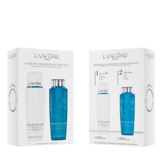 LANCOME SET DUO CLEANSING OIL SKIN (cleansing fluid 400ml + hydrating toner 400ml)